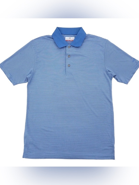 Grand Slam Other - Tee Time! NWT! Grand Slam Performance Sz L Blue Moisture Wicking Polo Athletic